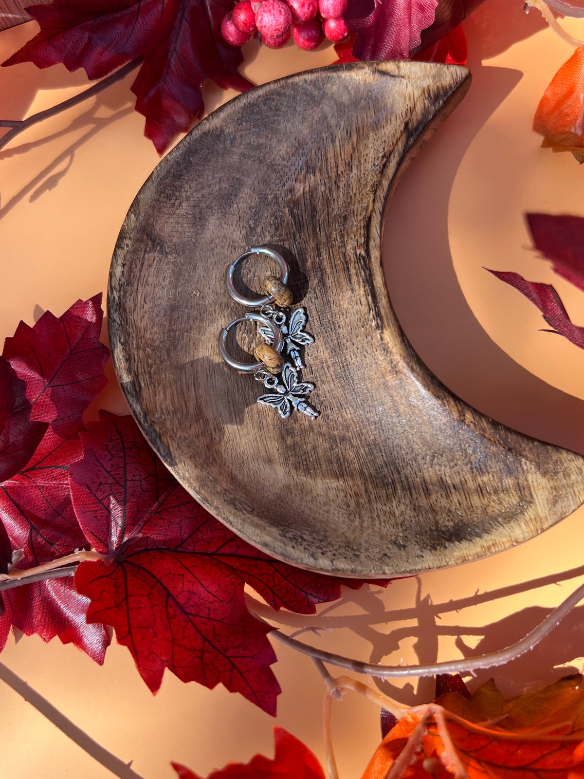 Earth Faerie Hoop Earrings
