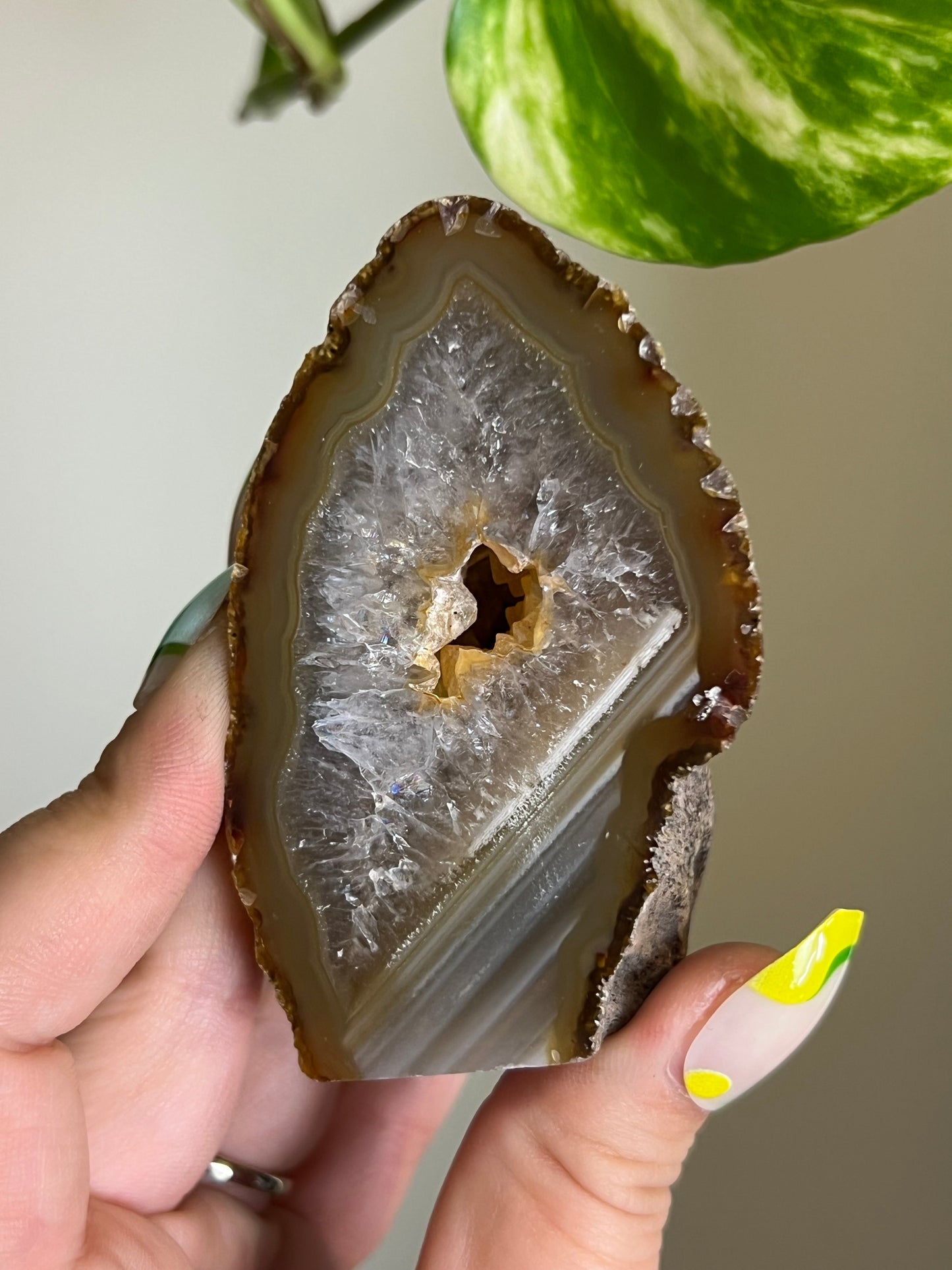 Druzy Agate Freeform - M