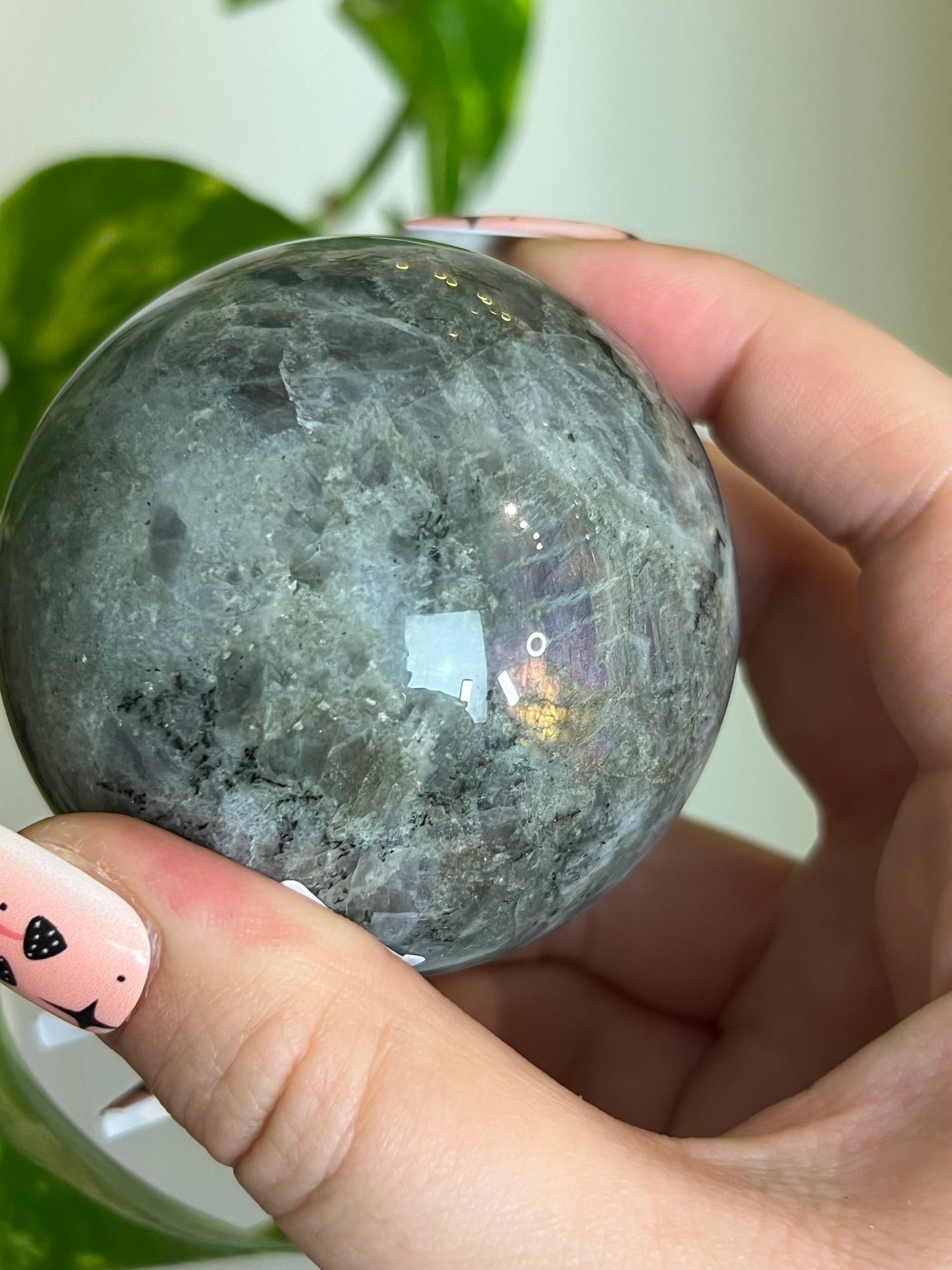 Sunset Labradorite Sphere