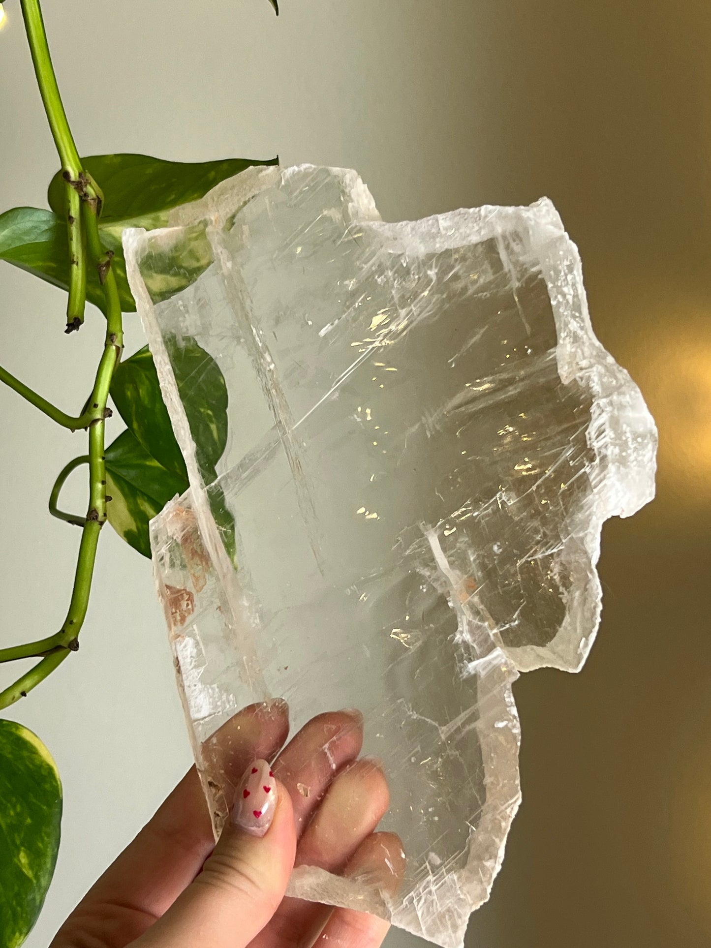 Selenite Slab