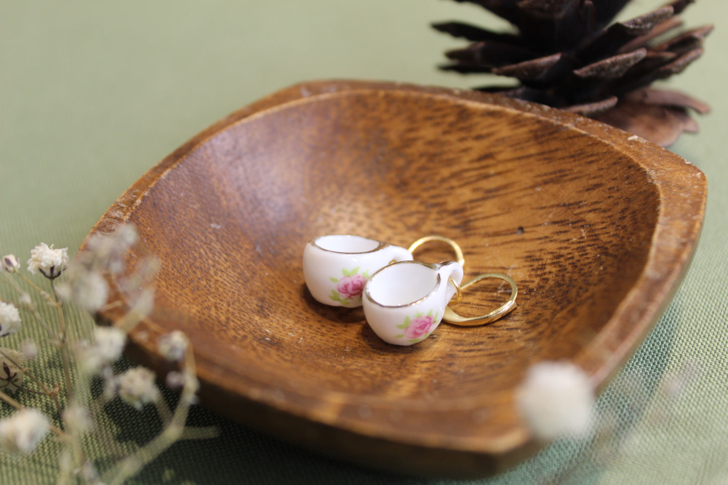 Tea Cup Earrings