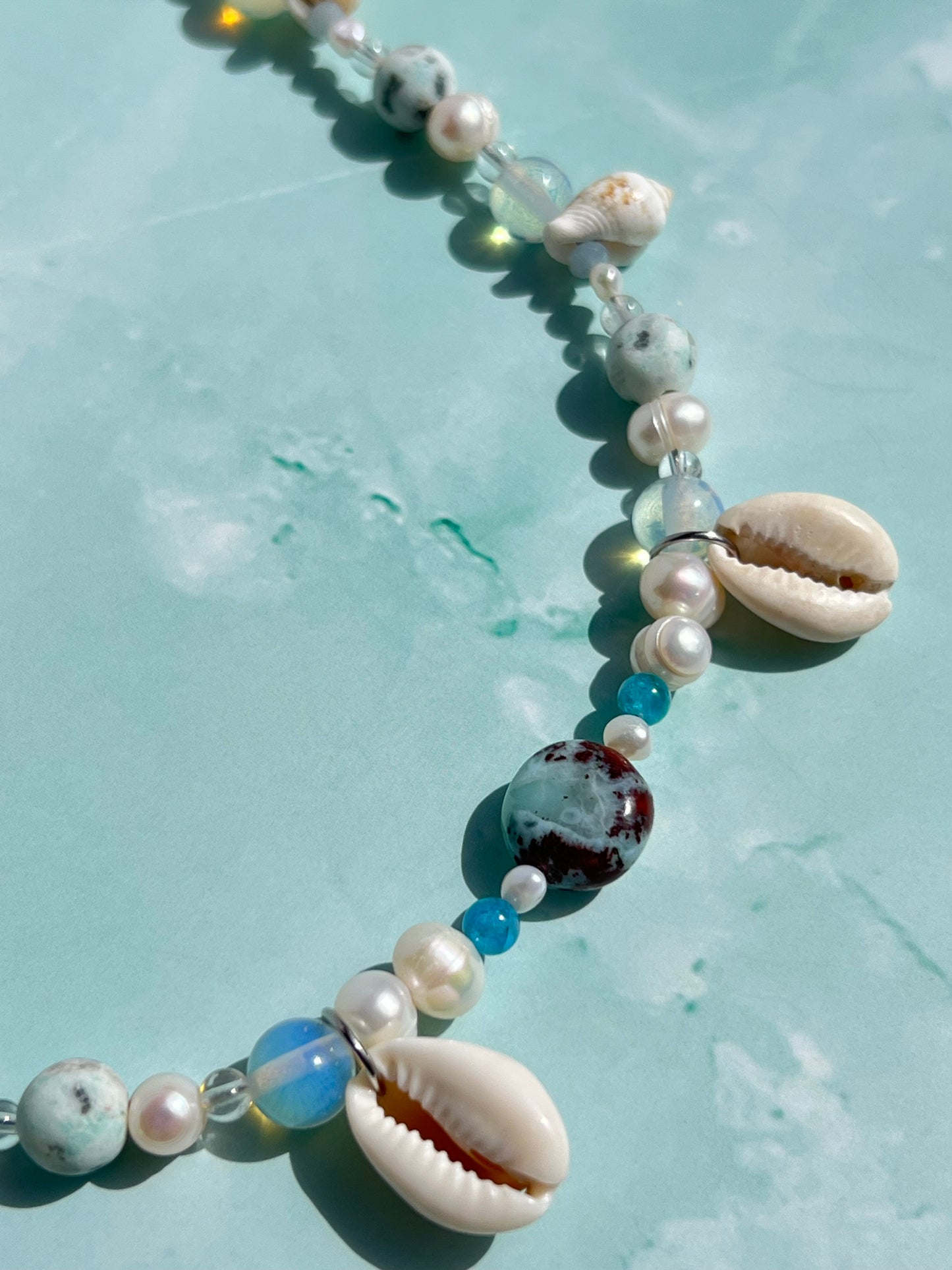 Shells To The Sea Necklace 🐚🌊