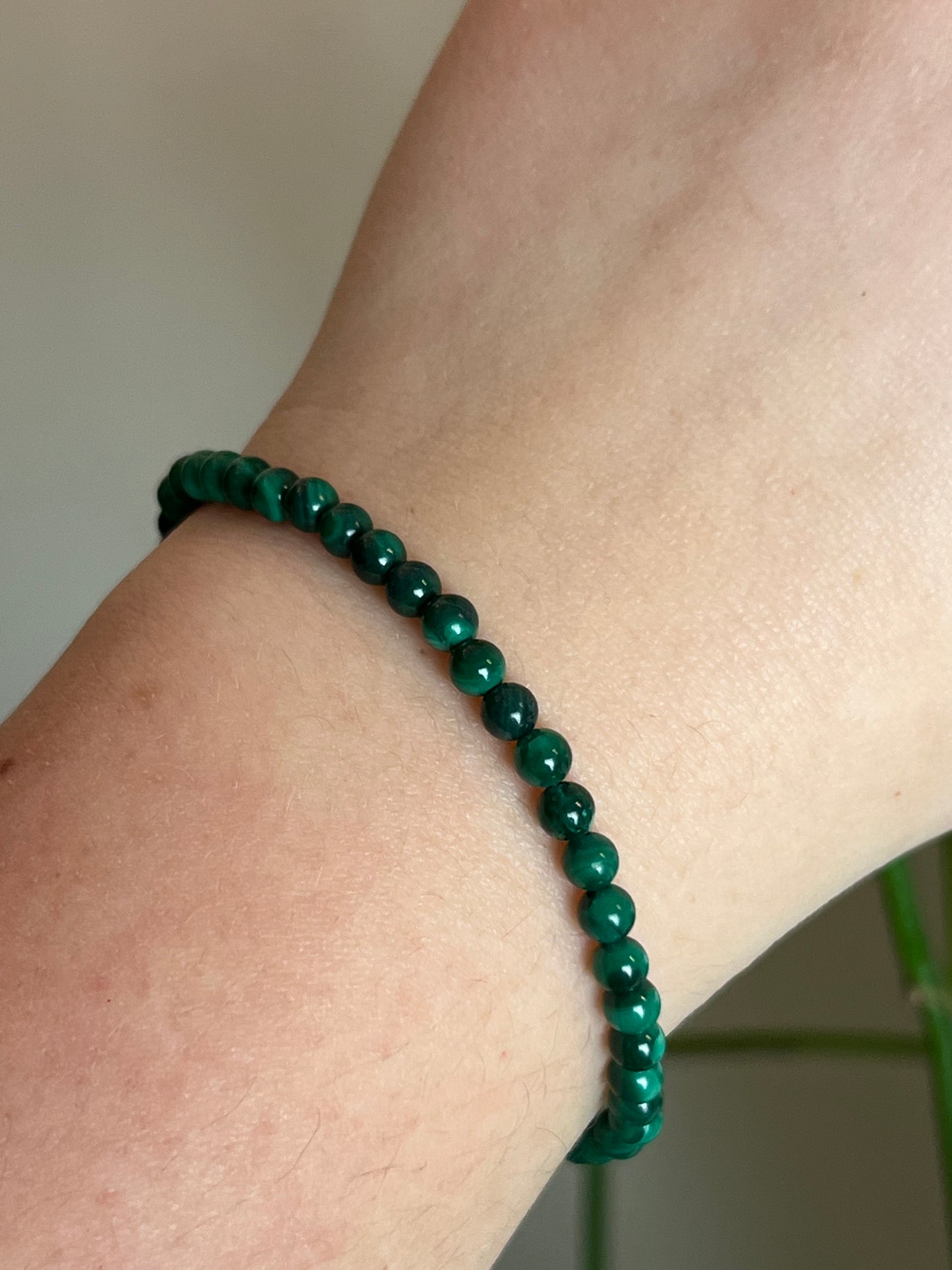 Malachite 4mm Bracelet