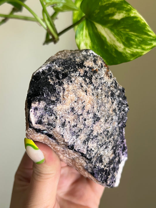 Purple Fluorite Raw - R