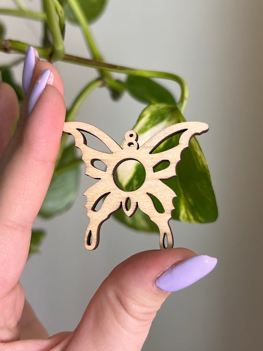 Butterfly Wooden Sphere Stand