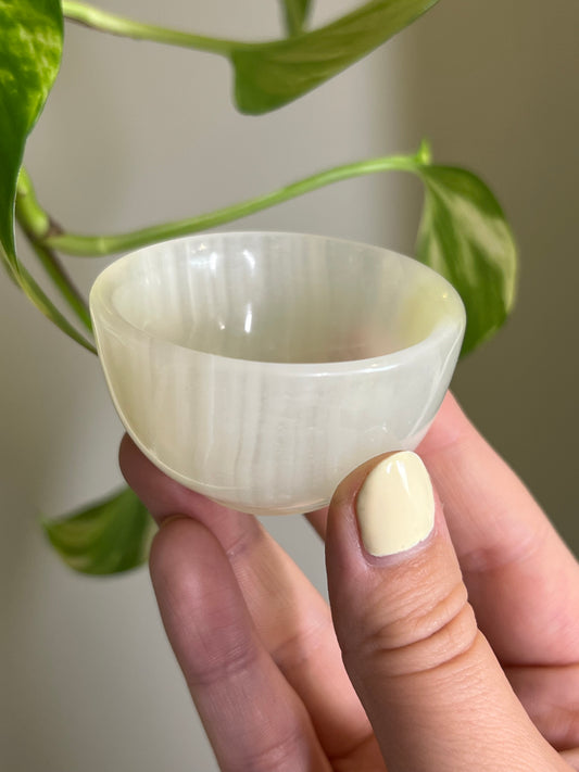 Green Banded Onyx Mini Bowl - X
