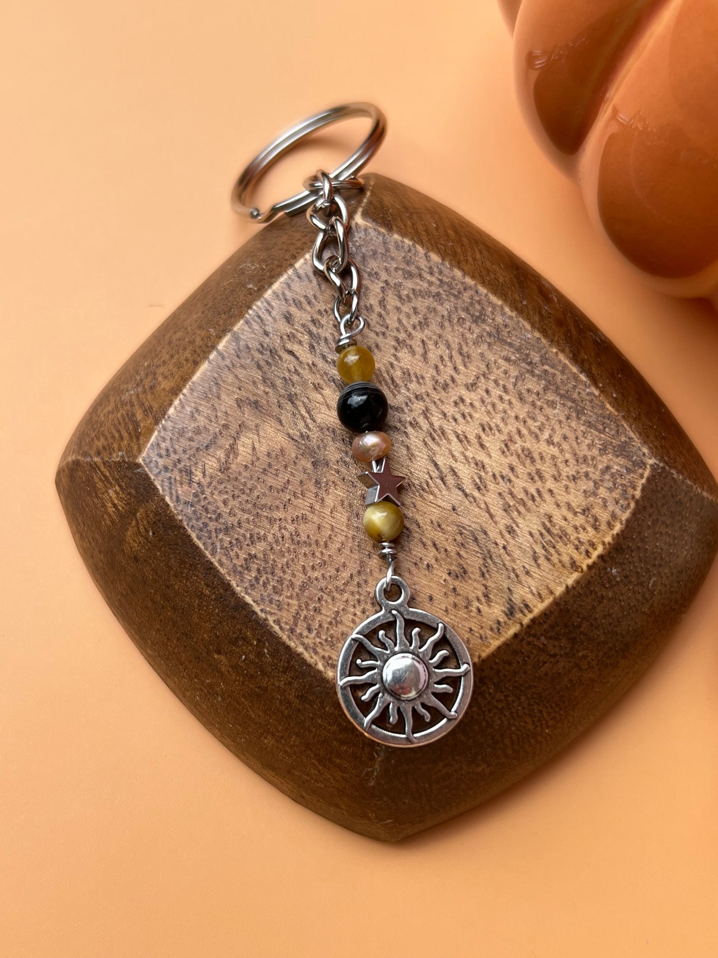 Summerween Star Keychain