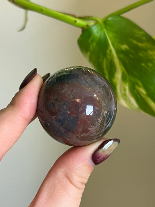 Ocean Jasper Sphere - C