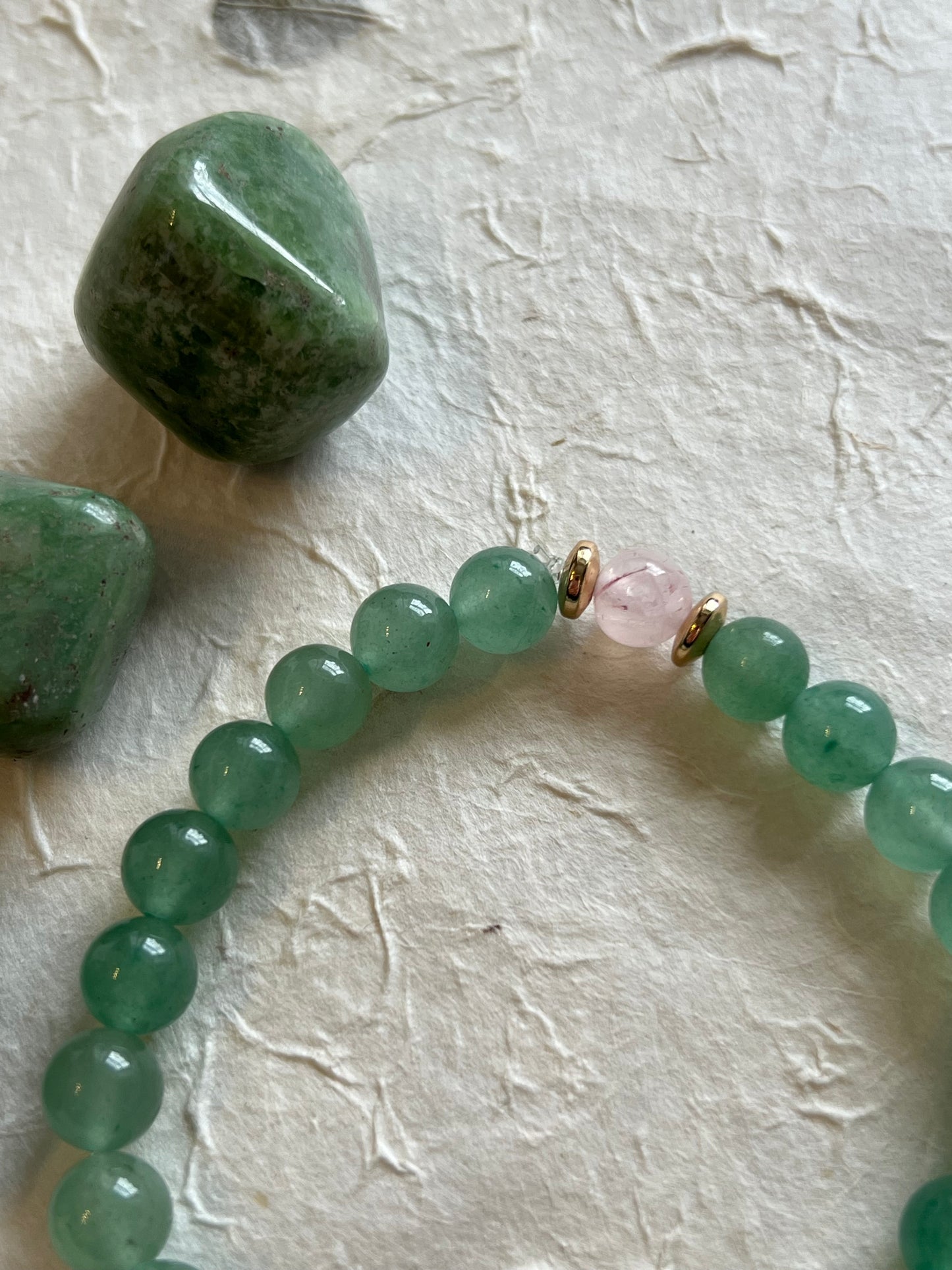 Green Aventurine Couples Bracelet 💕