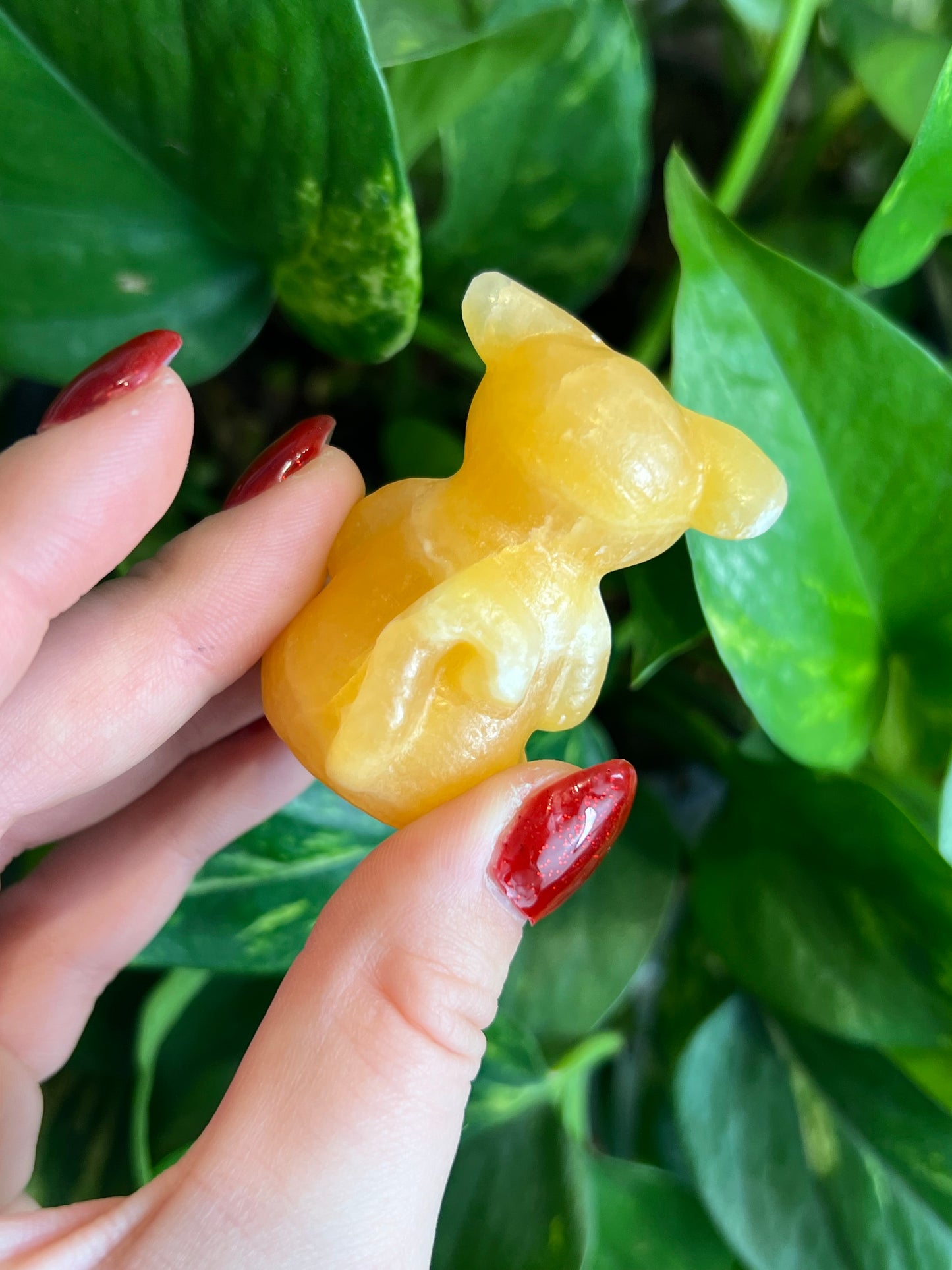 Orange Calcite Tigger