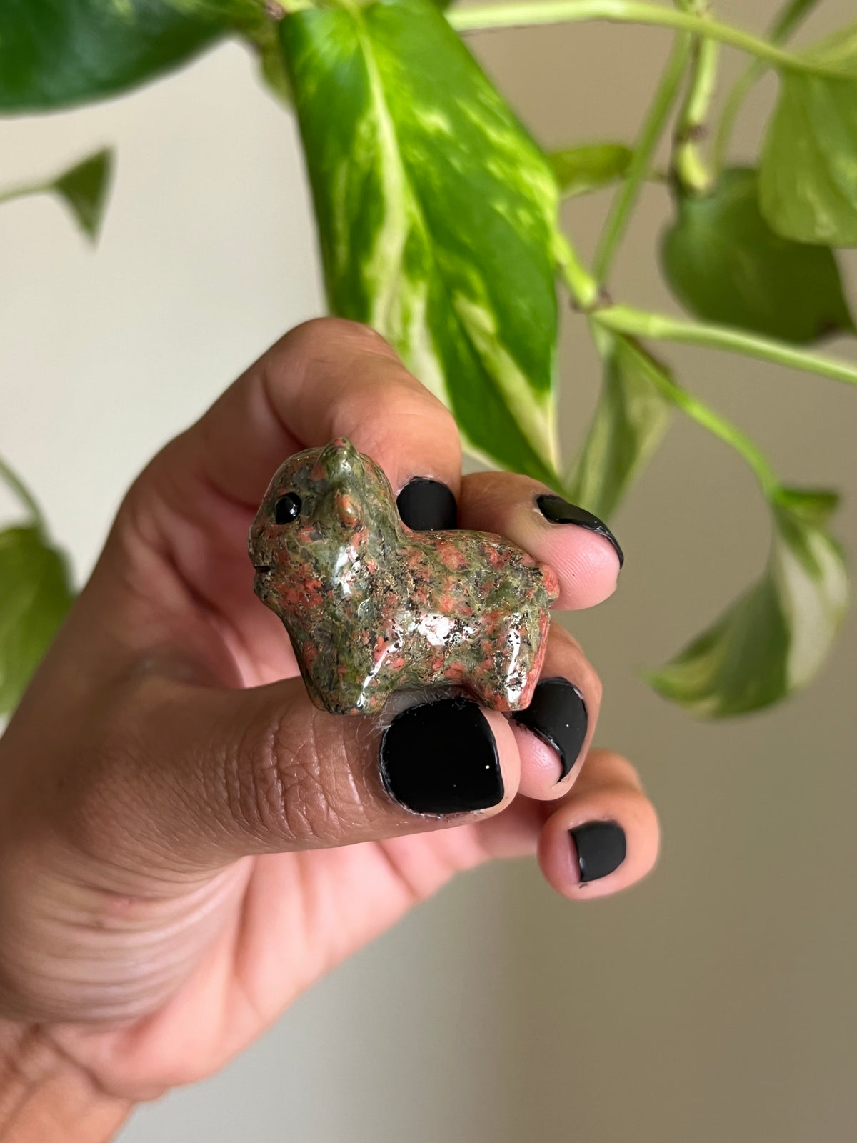 Unakite Highland Cow Small