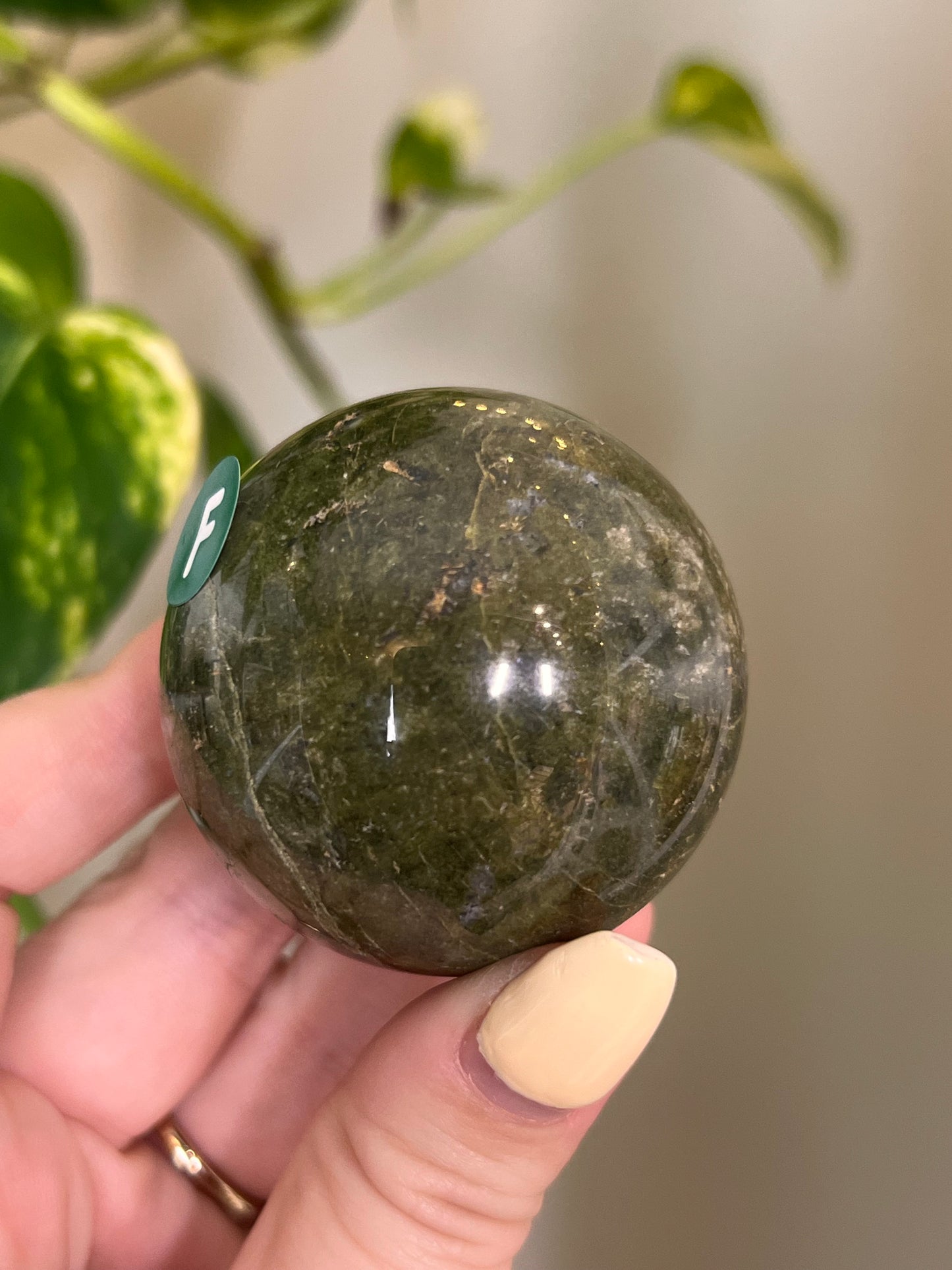 Vesuvianite Sphere - F