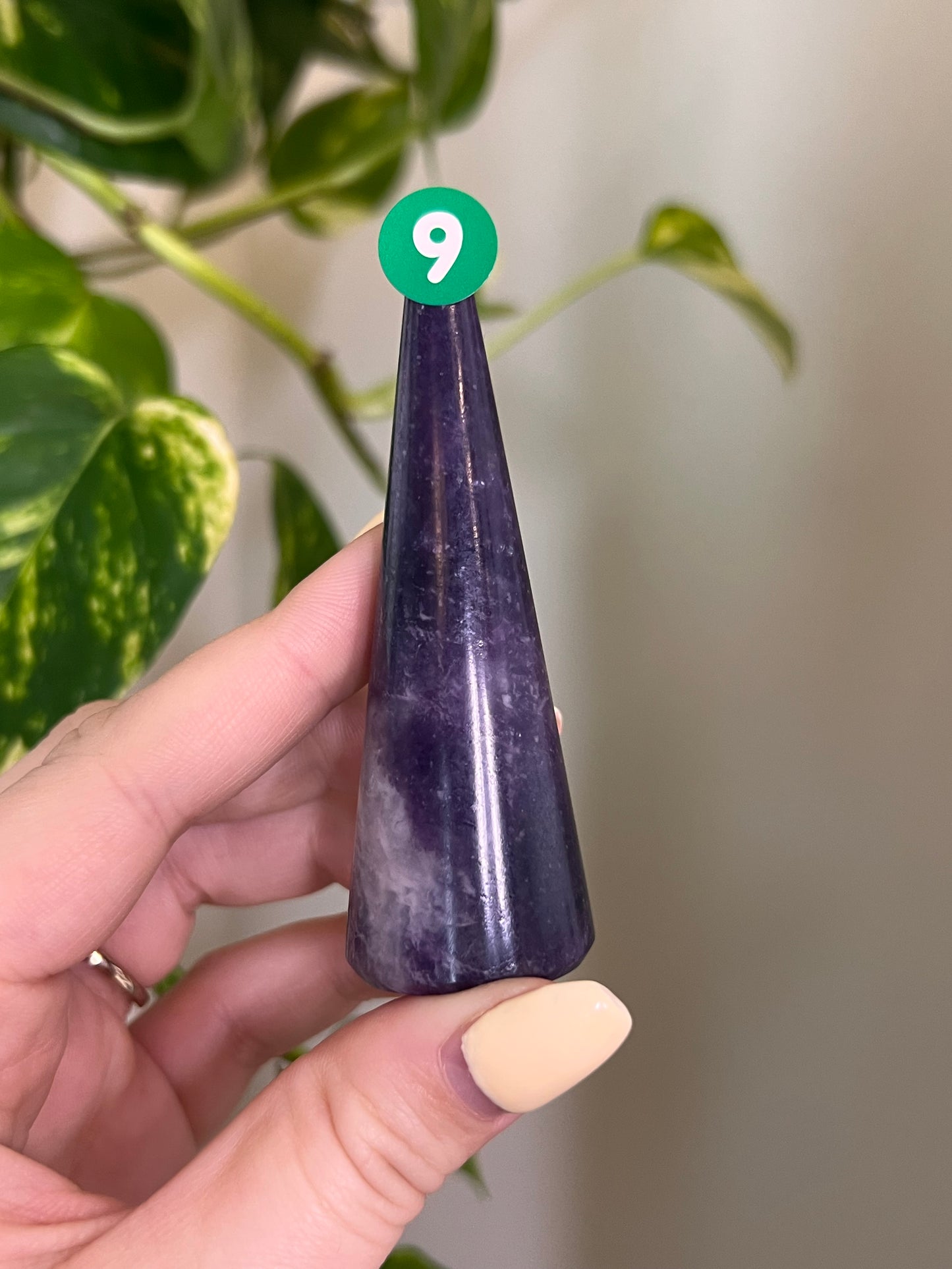 Lepidolite Ring Holder - 9