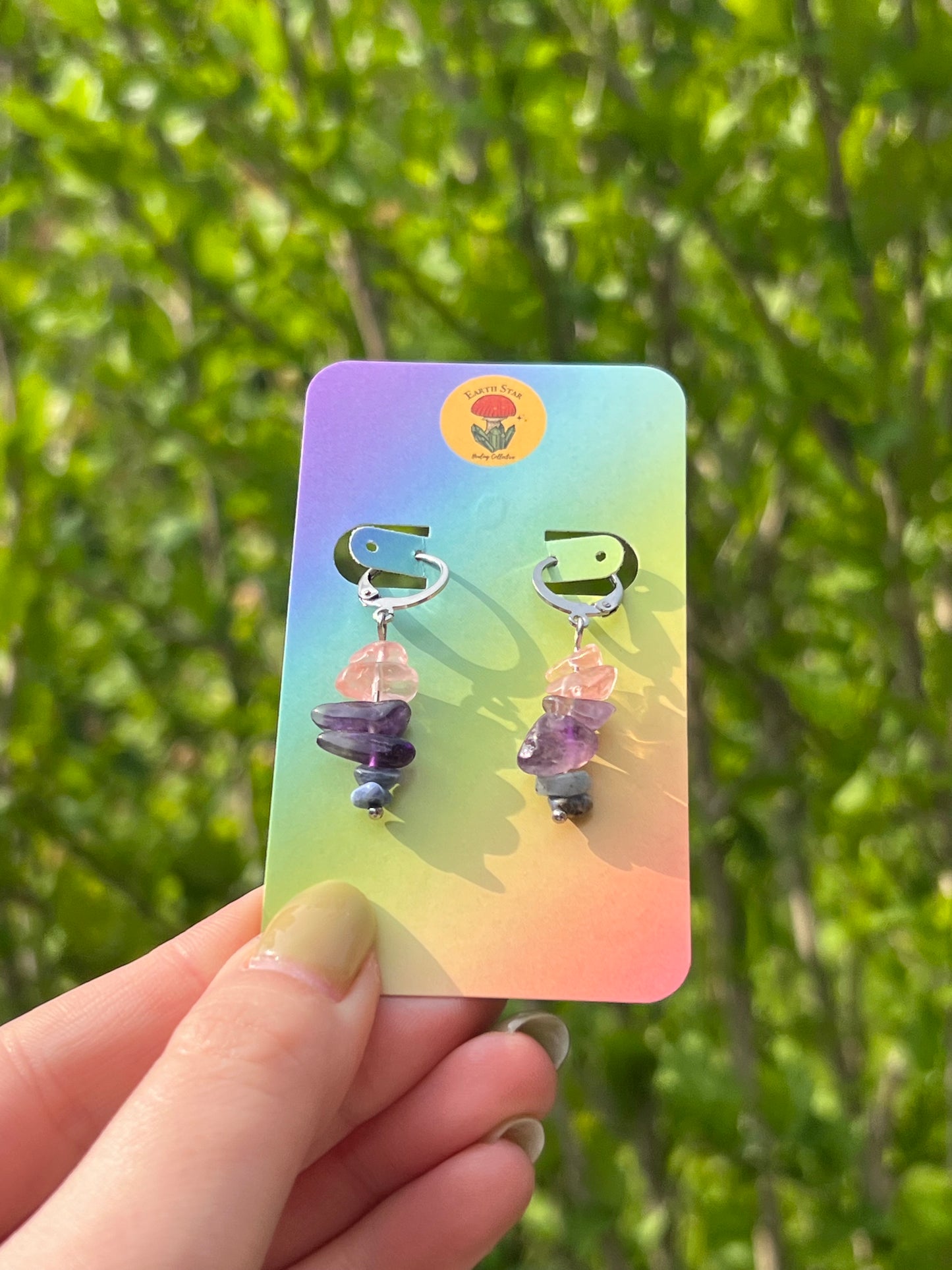 Bisexual Pride Flag Earrings