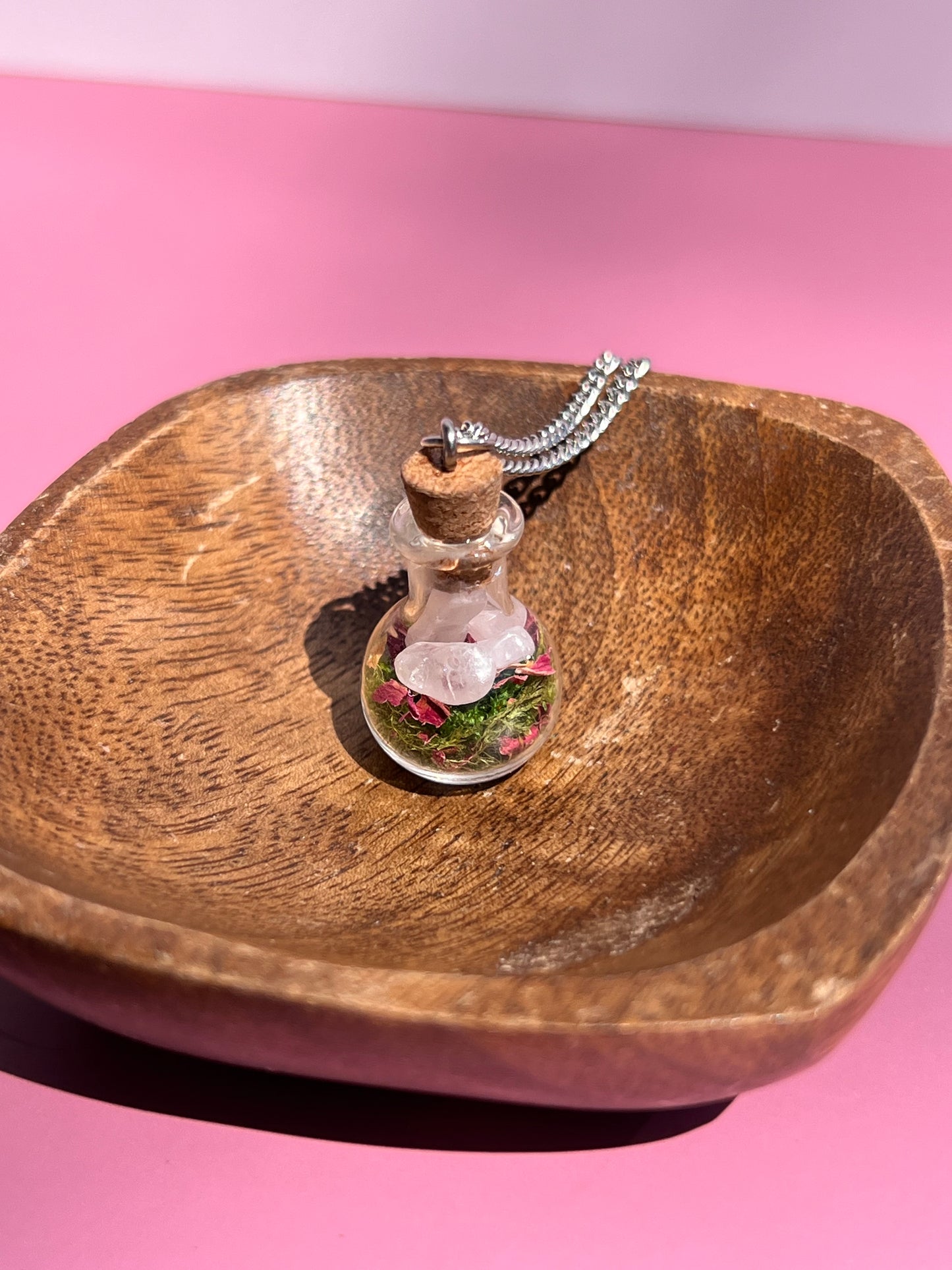 Self Love 💗 Spell Jar Necklace