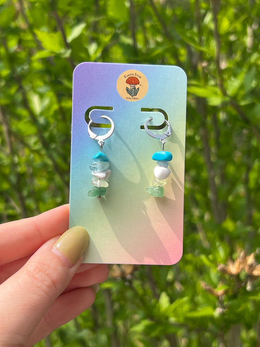 Gay/Achillean Pride Flag Earrings