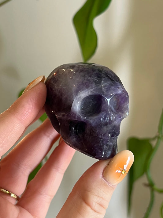 Amethyst Skull