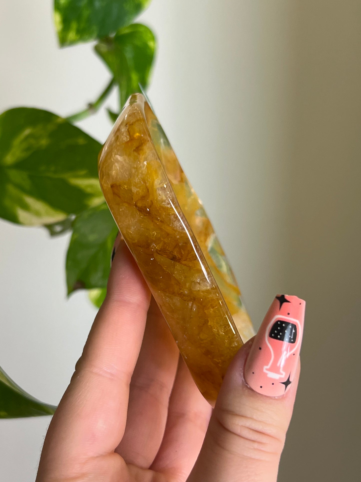 Golden Healer Quartz Bowl - A