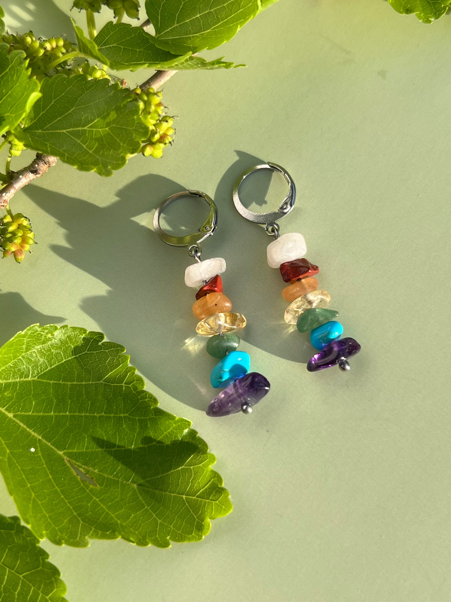 Rainbow/Queer Pride Huggie Flag Earrings