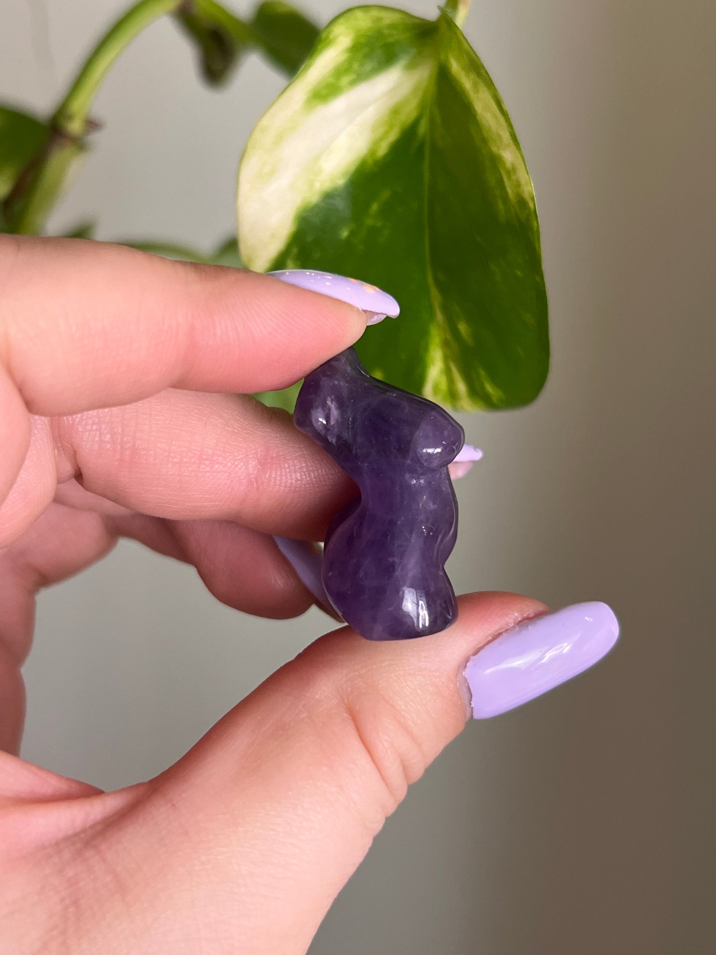 Amethyst Curvy Body Carving