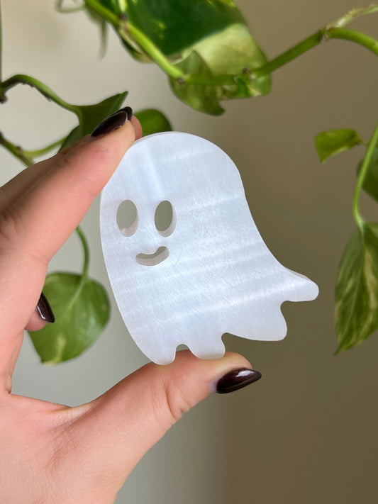 Selenite Satin Spar Ghost