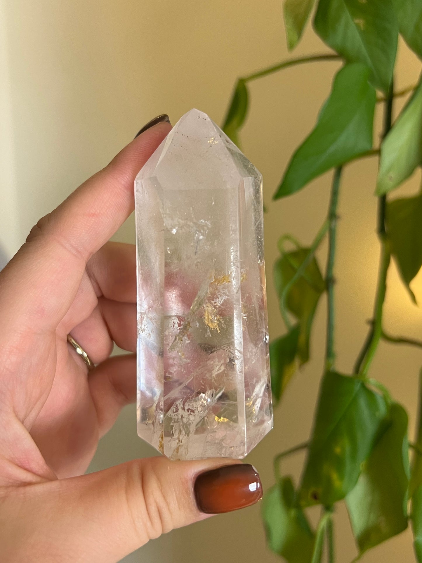 Clear Quartz Tower