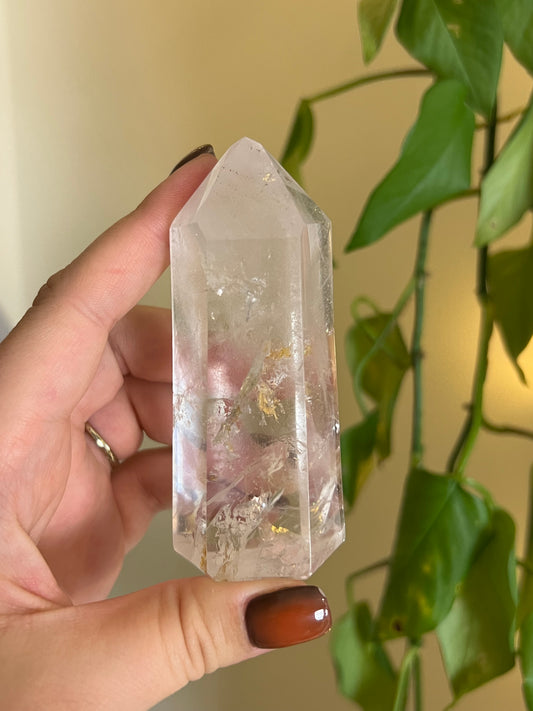 Clear Quartz Tower