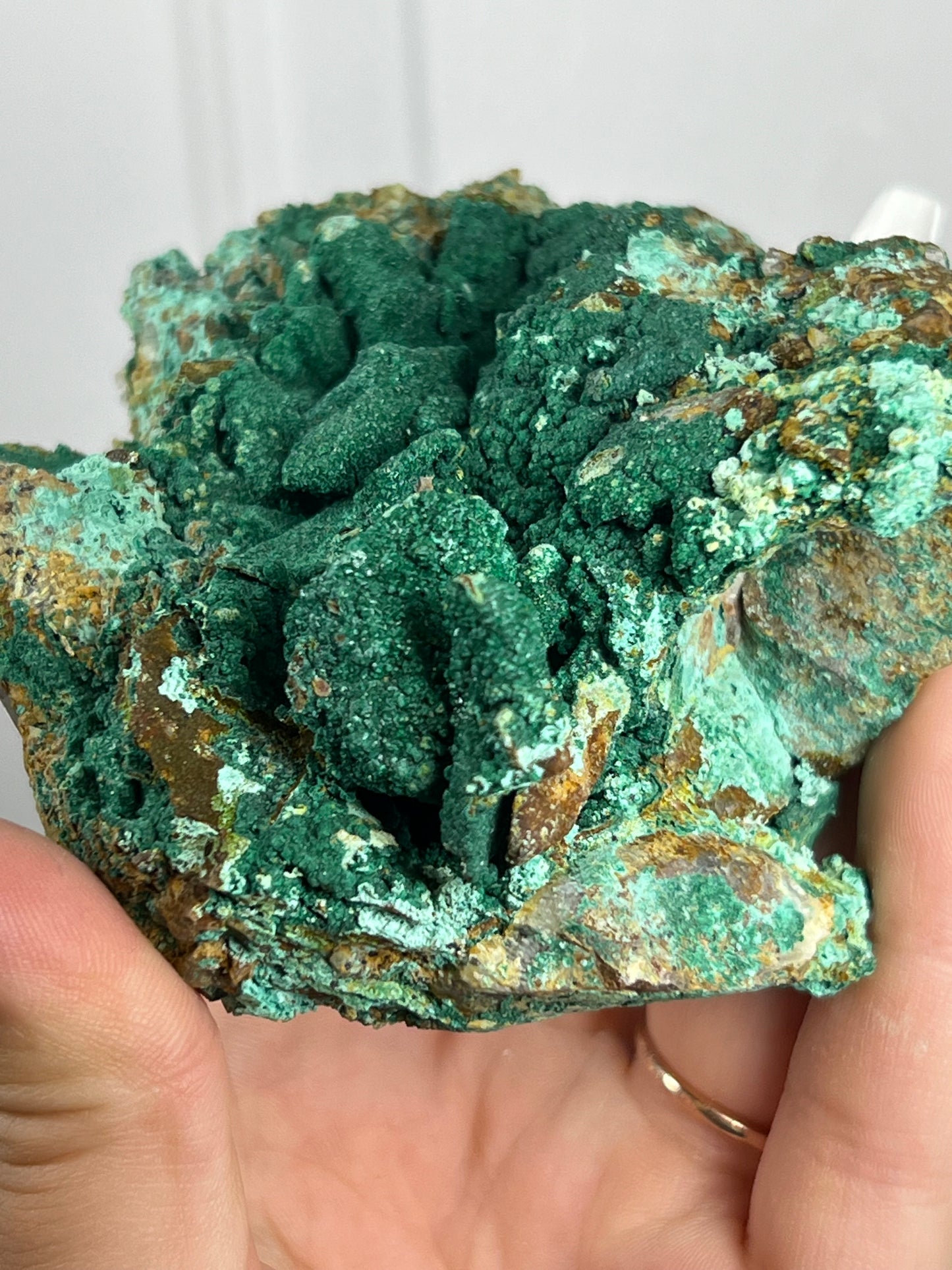 Malachite and Chrysocolla Raw A