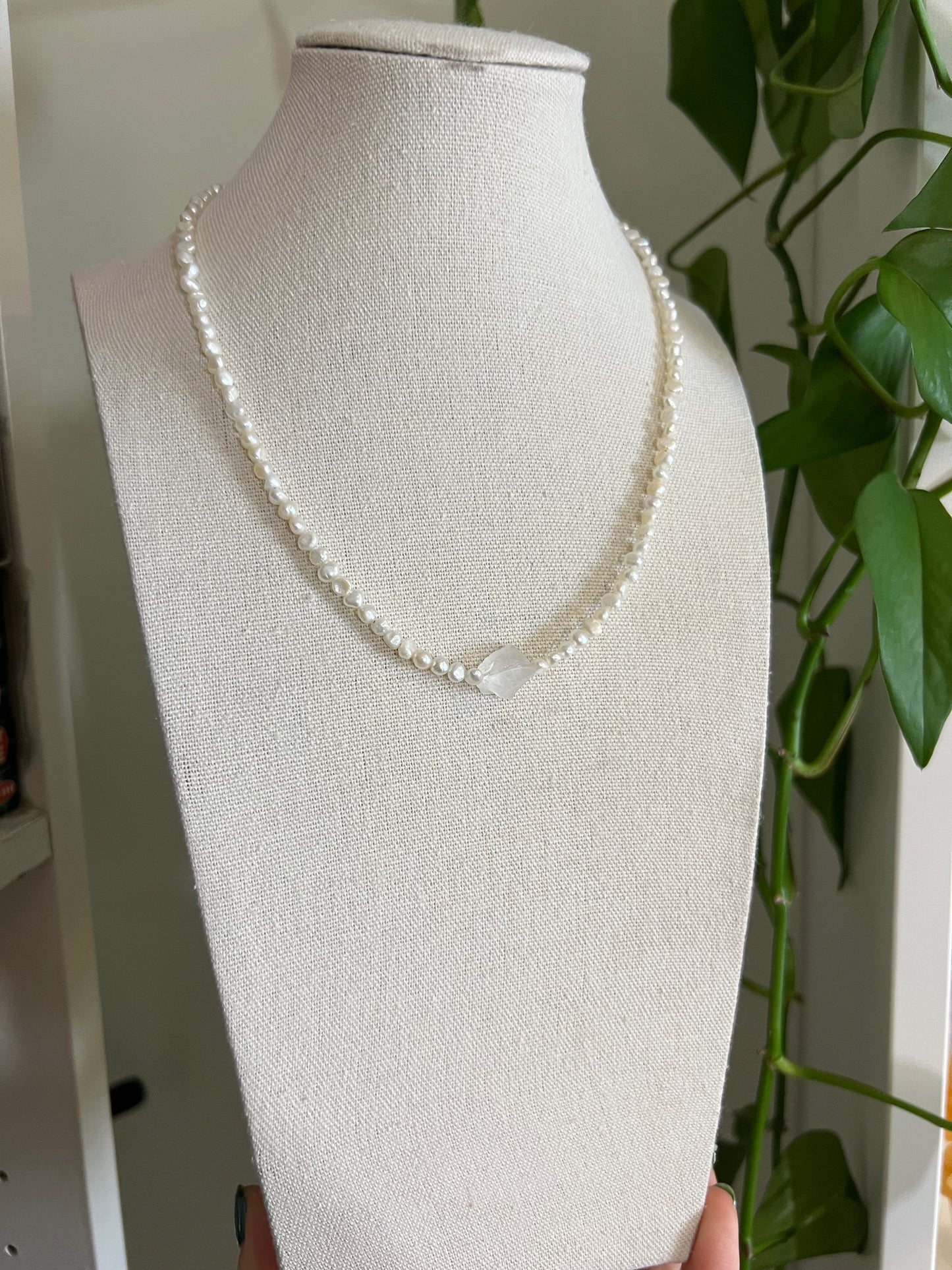 Celestial Pearl Necklace