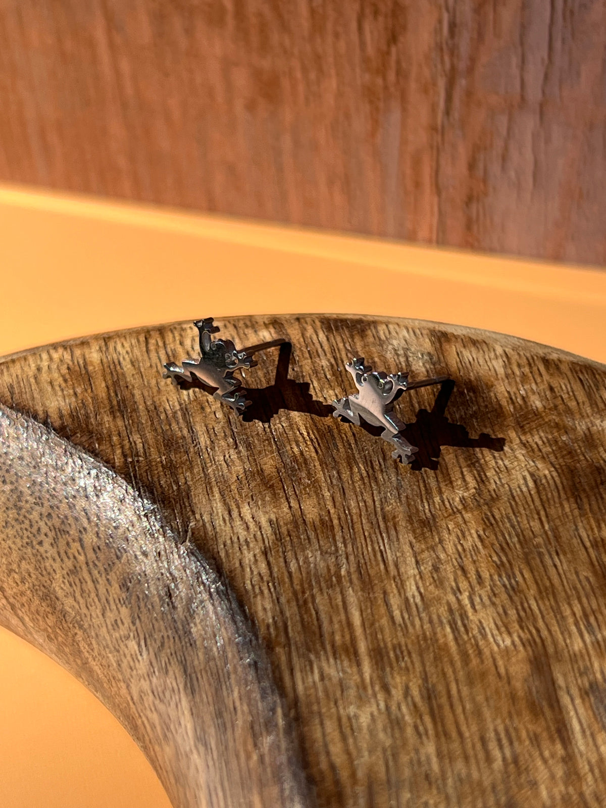 Froggie Silver Stainless Studs 🐸