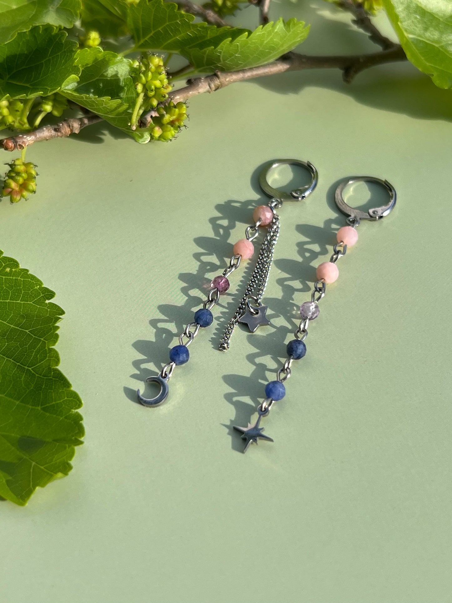 Bisexual Celestial Starburst Earrings
