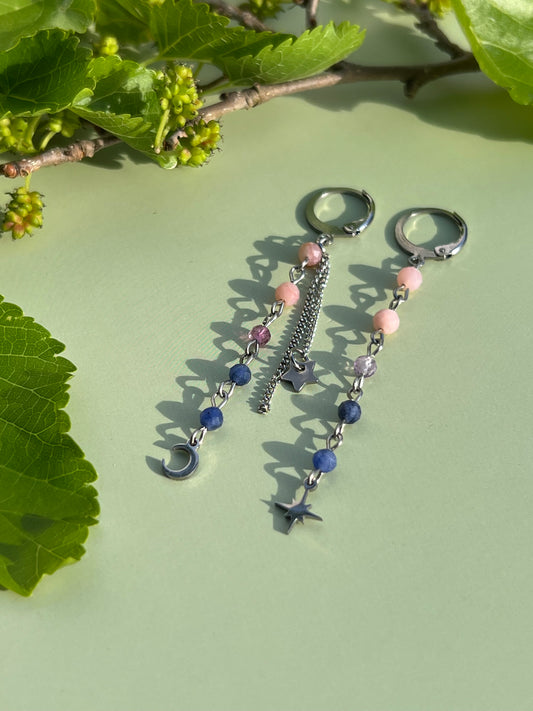Bisexual Celestial Starburst Earrings