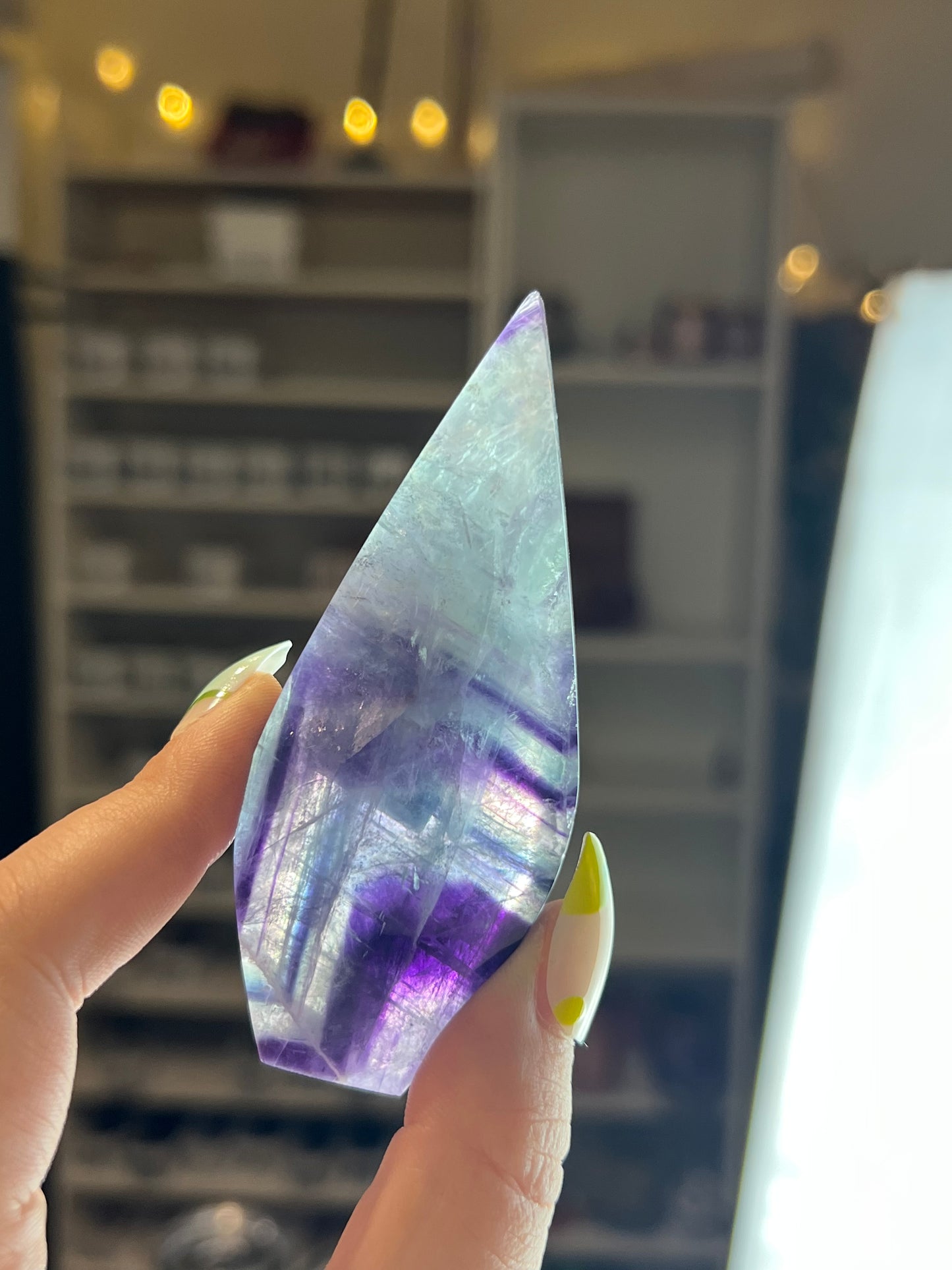 Rainbow Fluorite Freeform - H