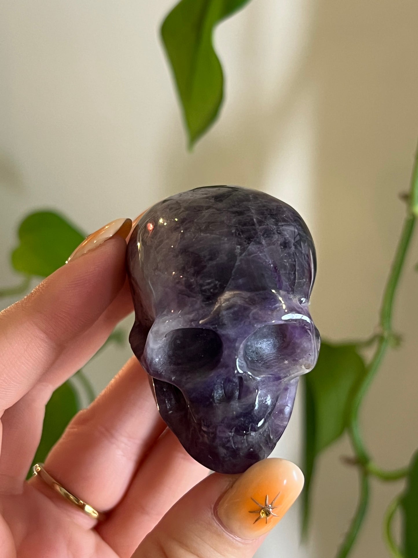 Amethyst Skull