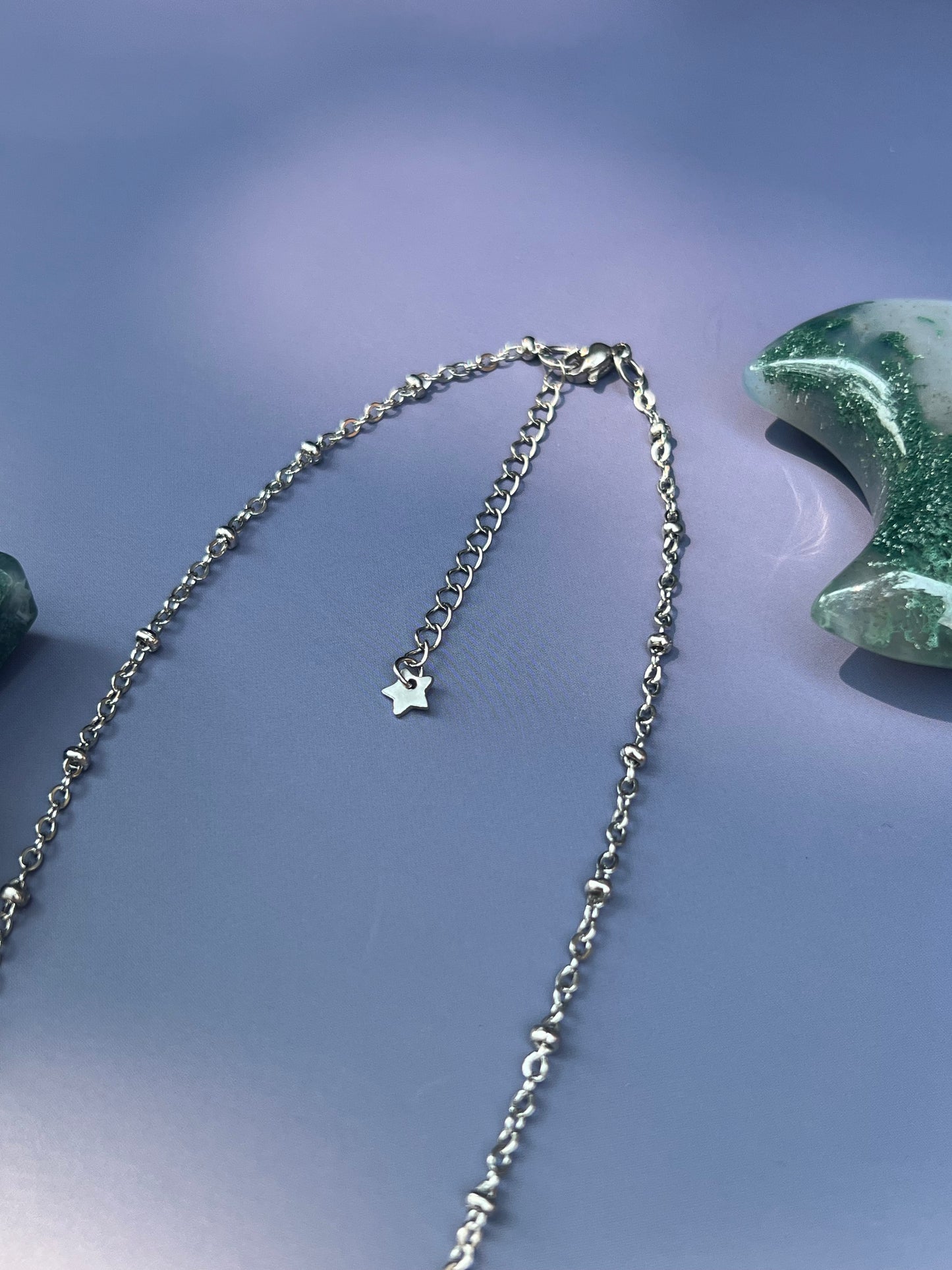 Aries - Zodiac Sign Gemstone Silver Necklace