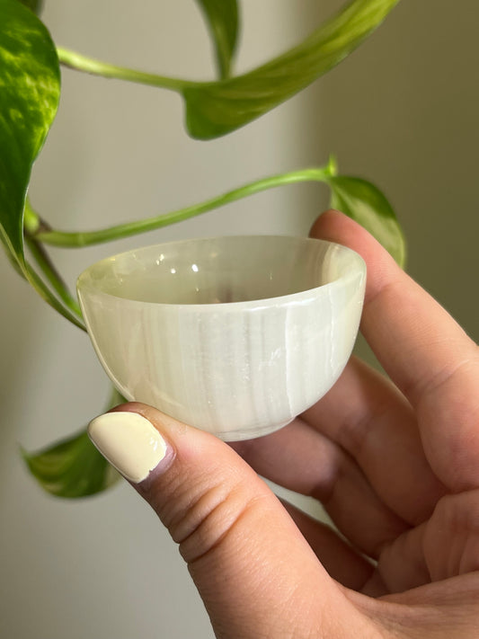 Green Banded Onyx Mini Bowl - H