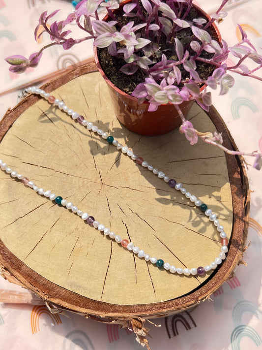 Bisexual Oceans Pride Necklace