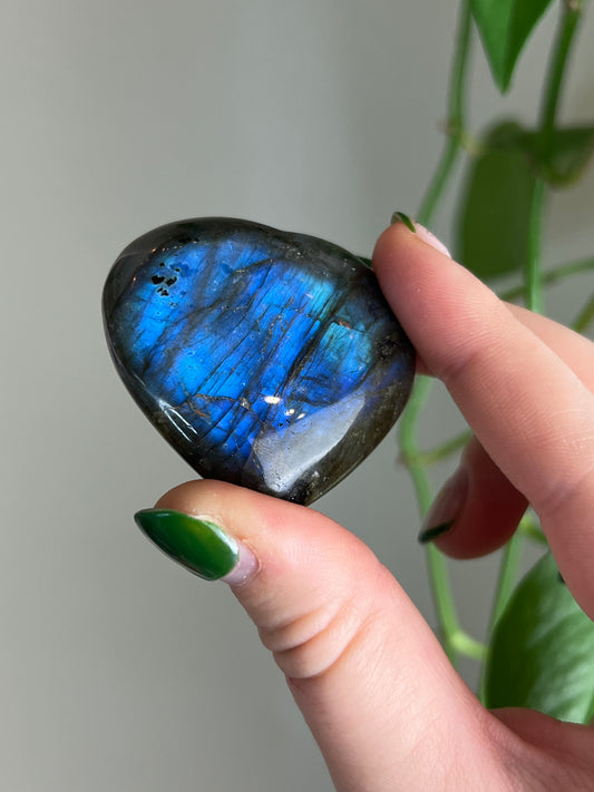 Labradorite Heart C