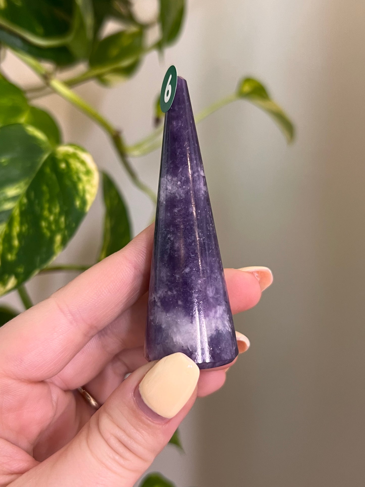 Lepidolite Ring Holder - 6