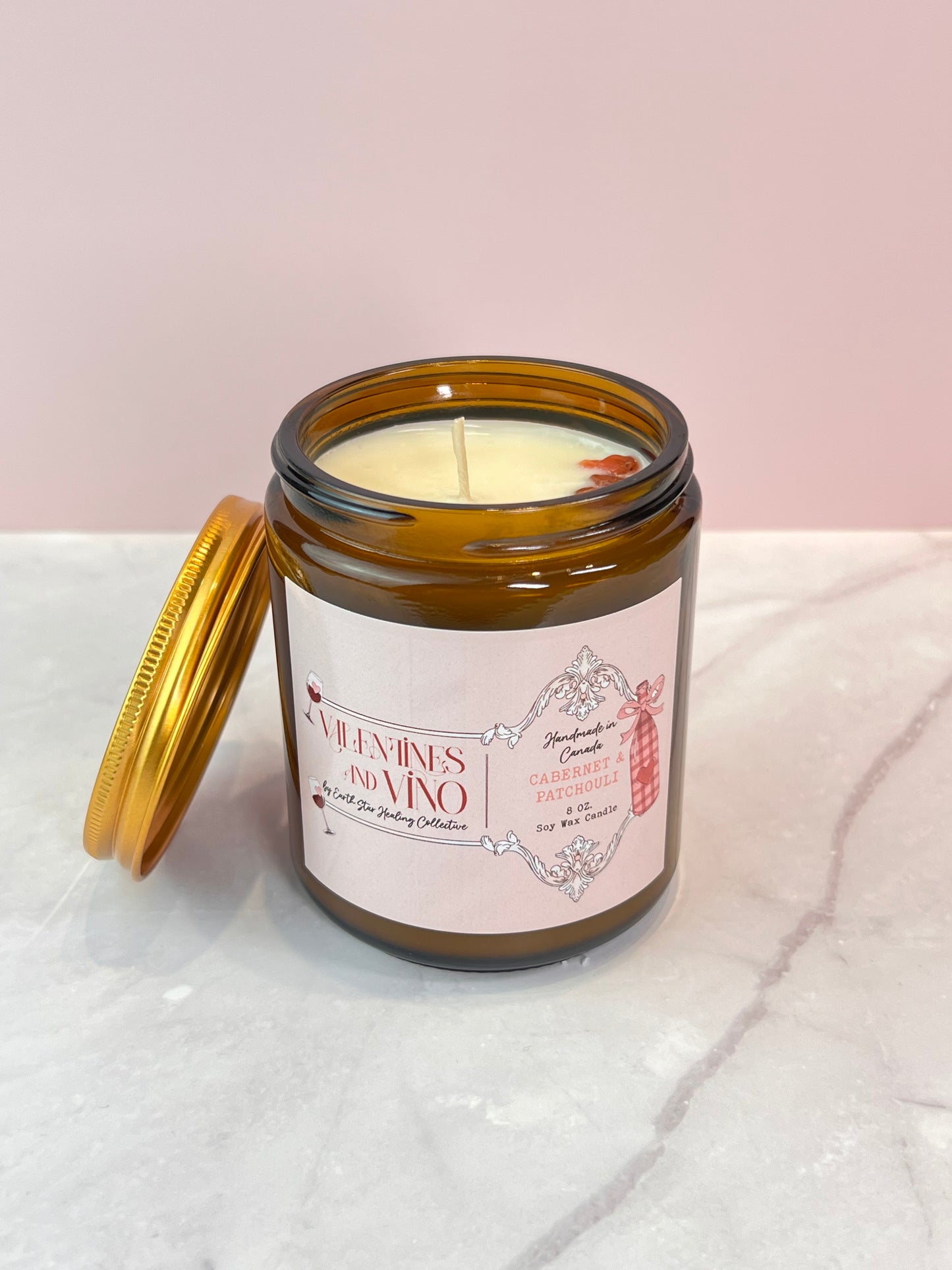 Valentines & Vino Candle | Cabernet and Patchouli🍷