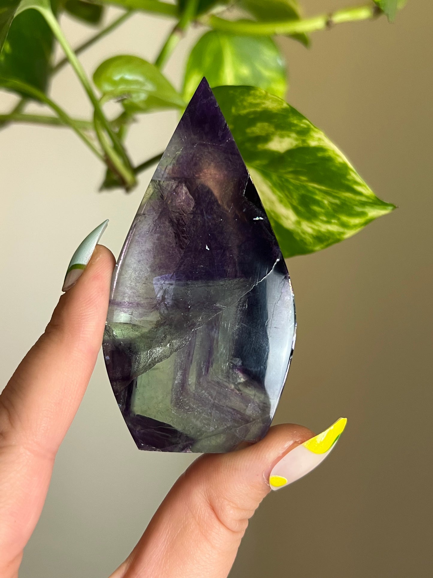 Rainbow Fluorite Freeform - K