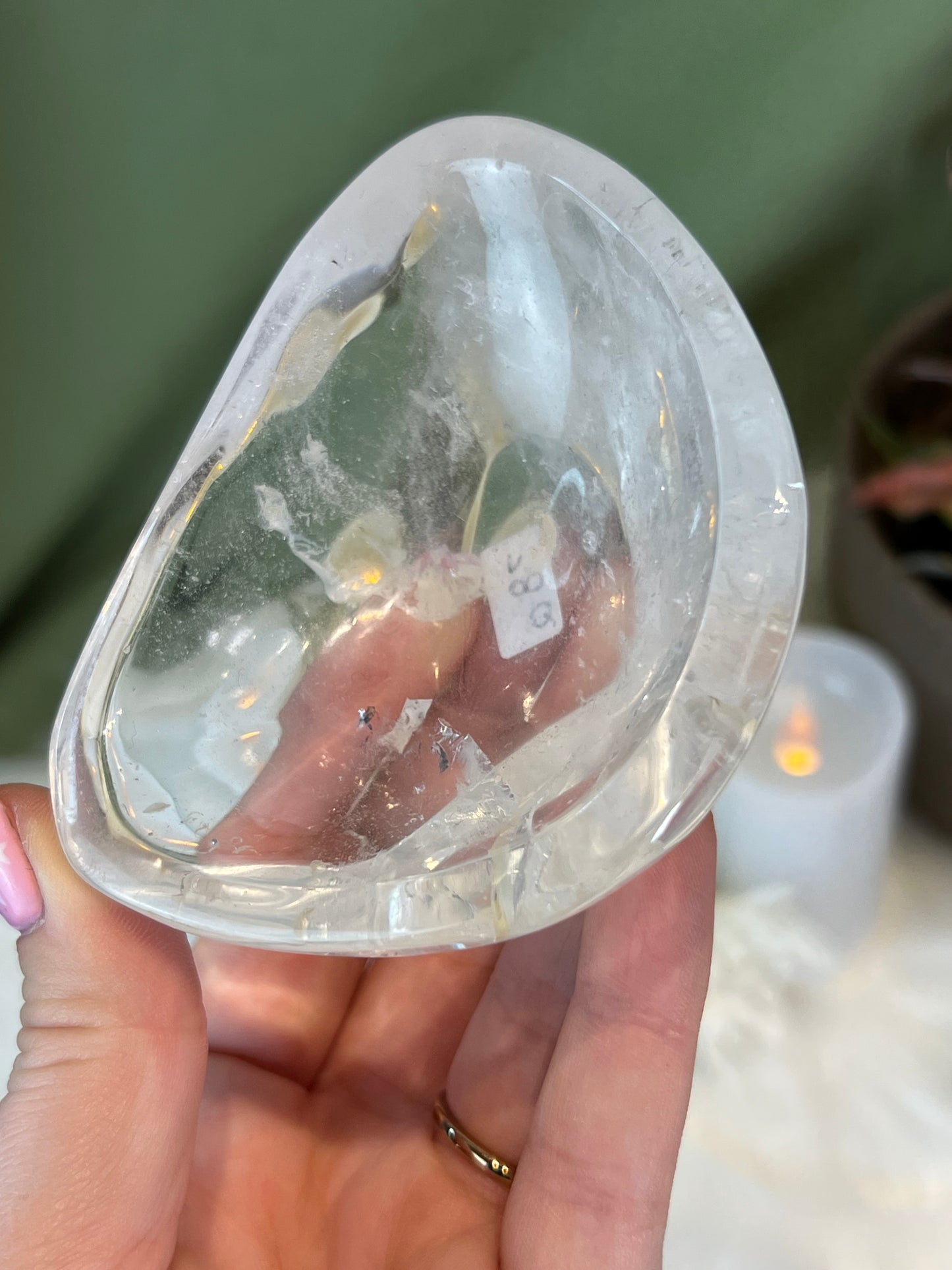 Clear Quartz Bowl Q