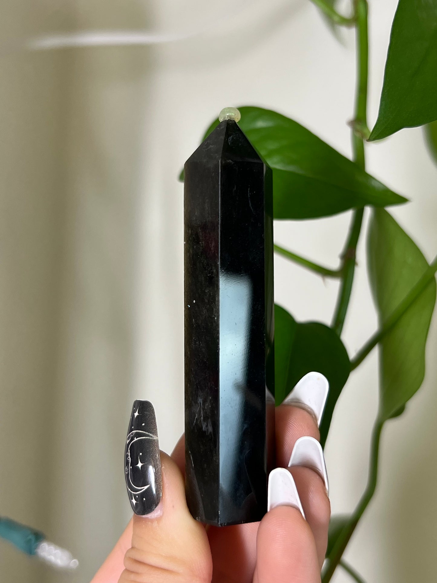 Gold Sheen Obsidian Tower