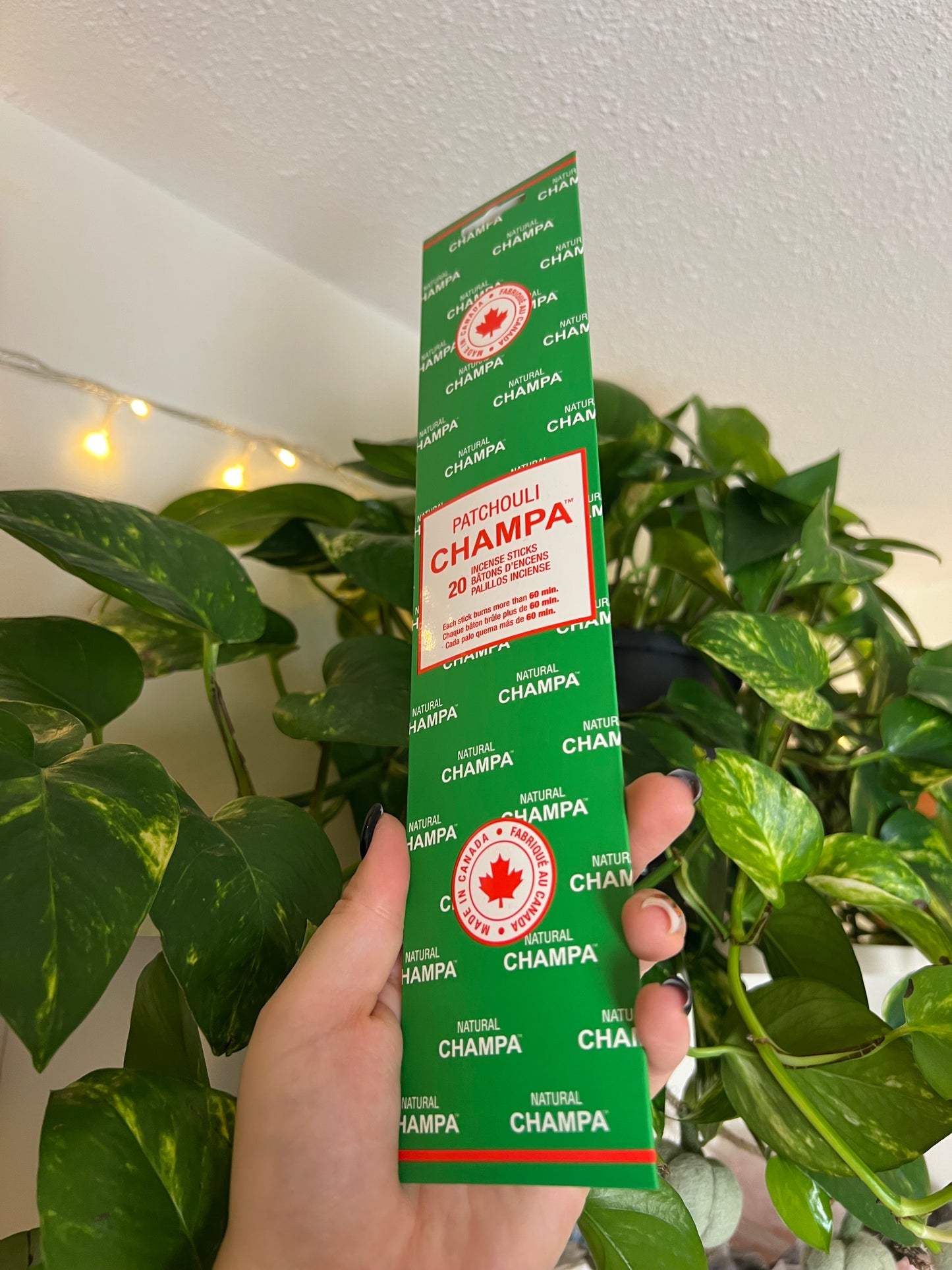 Encens naturel Champa Patchouli