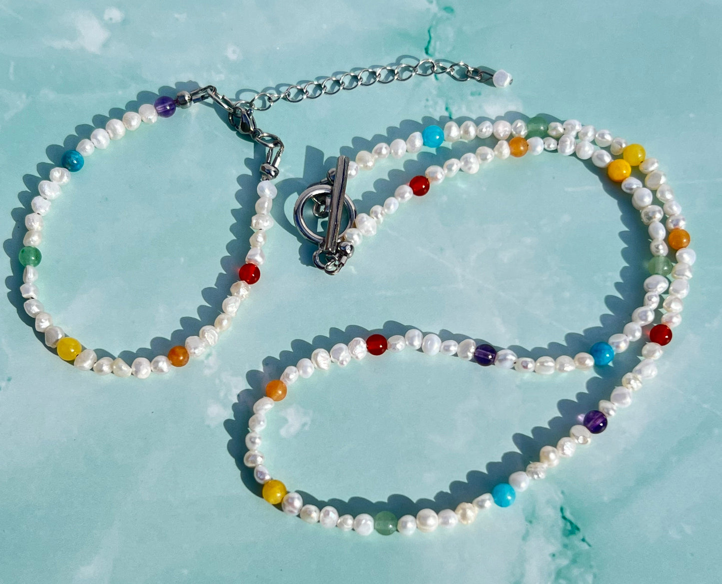 Rainbow/Queer Oceans Pride Necklace 🫧