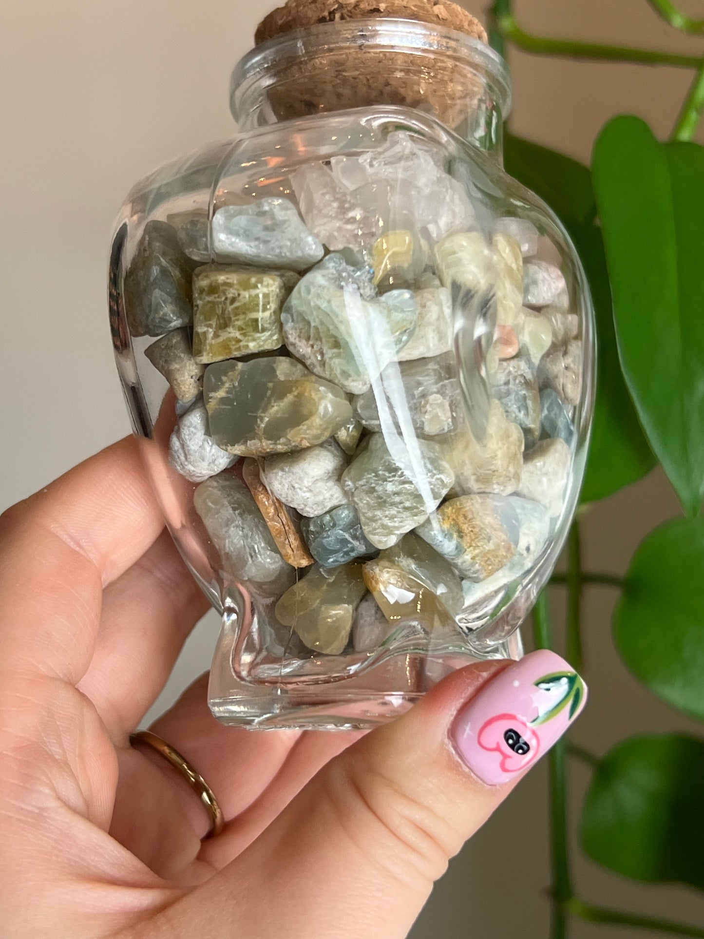 The Healer Stardust Heart Jar B