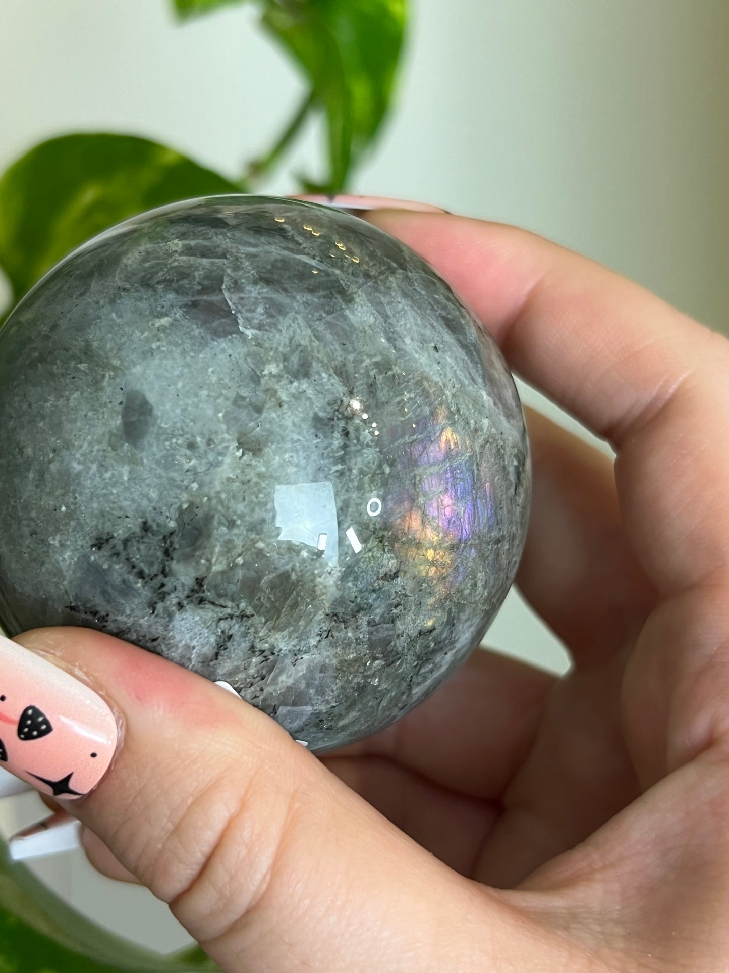 Sunset Labradorite Sphere