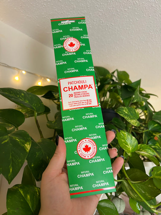 Natural Champa Patchouli Incense