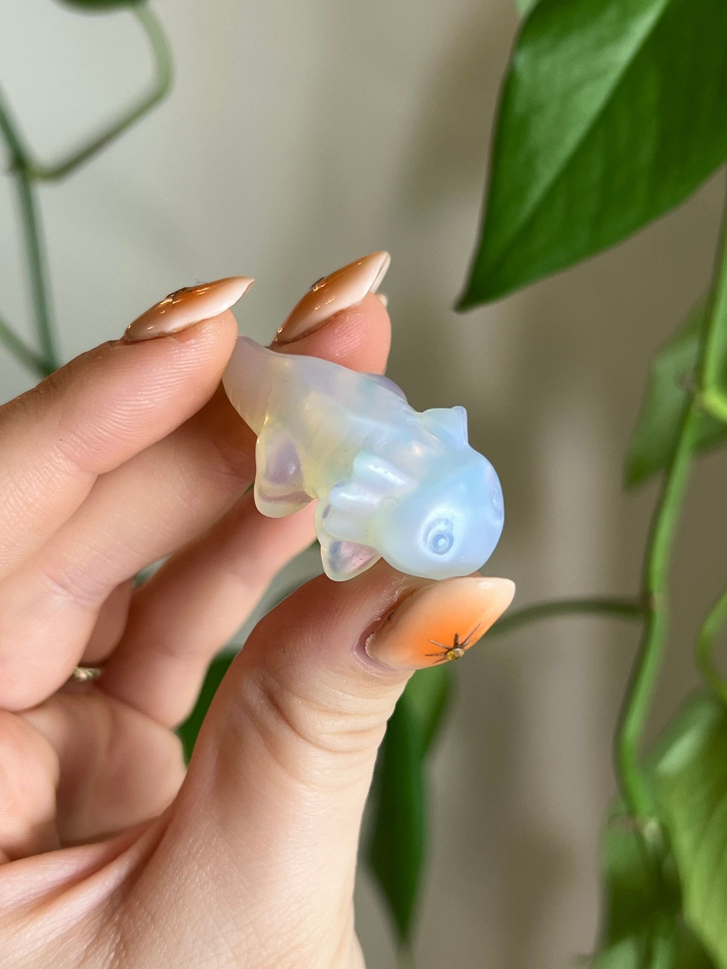 Opalite Glass Axolotl
