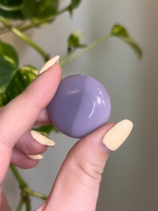 Yttrium Fluorite Button